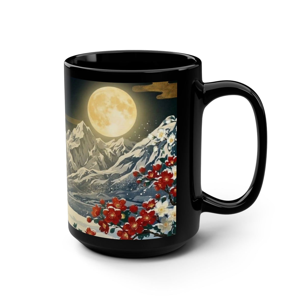 Japanese Winter Night “Setsu-Gekka” Mug
