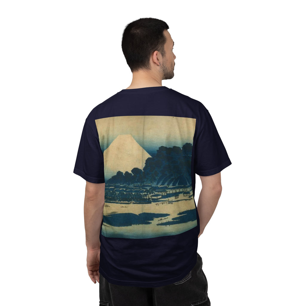 Mt. Fuji Art T-Shirt – Traditional Japanese Ukiyo-e Inspired Design