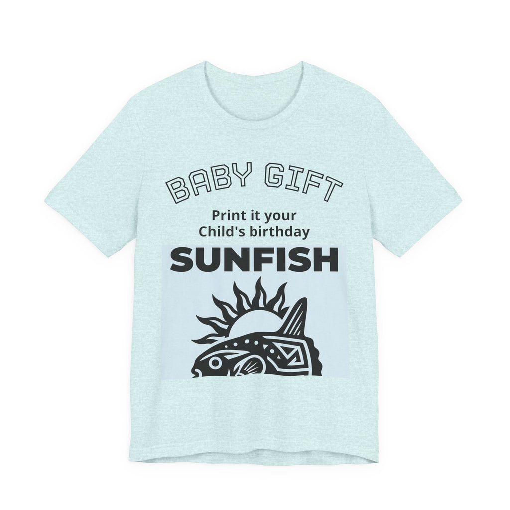Personalized Baby Birth T-Shirt | Custom Photo, Name & Message | Unique Baby Shower & Birth Gift