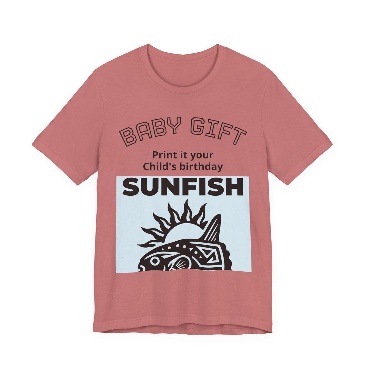 Personalized Baby Birth T-Shirt | Custom Photo, Name & Message | Unique Baby Shower & Birth Gift