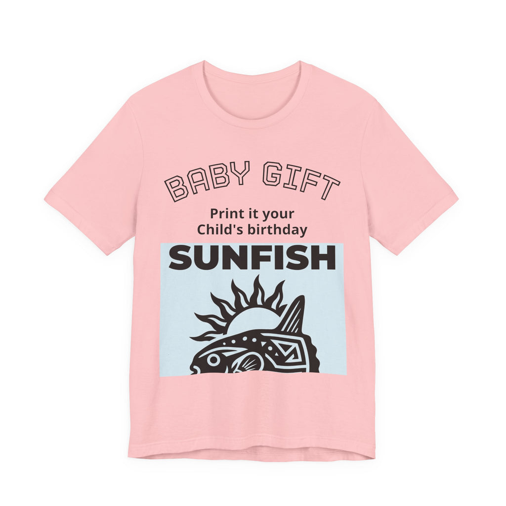 Personalized Baby Birth T-Shirt | Custom Photo, Name & Message | Unique Baby Shower & Birth Gift