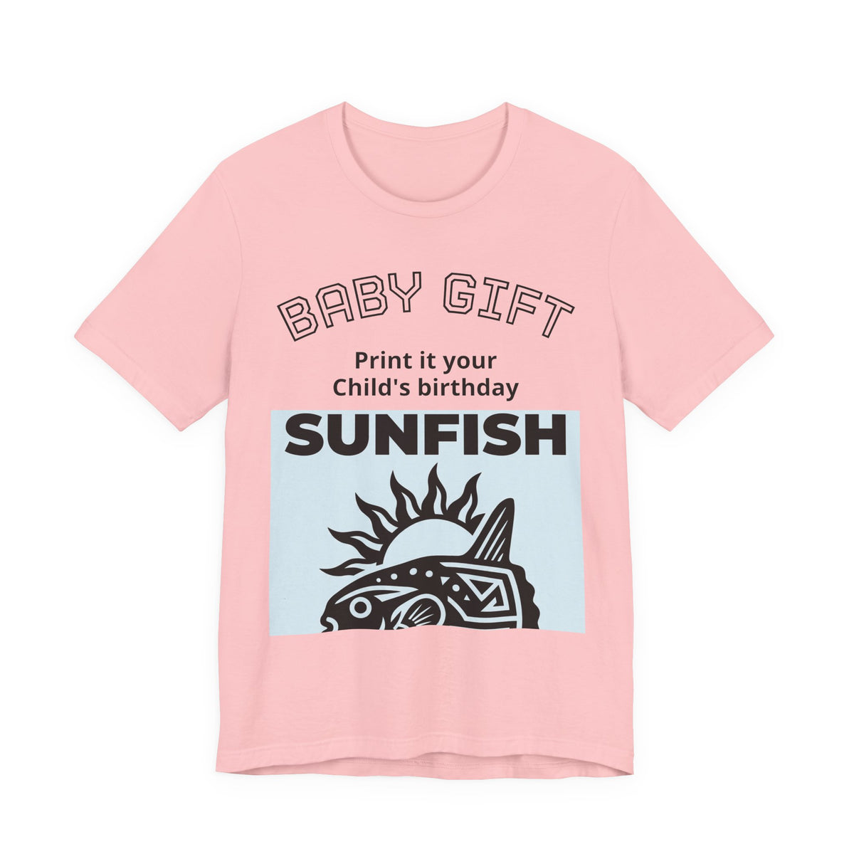 Personalized Baby Birth T-Shirt | Custom Photo, Name & Message | Unique Baby Shower & Birth Gift
