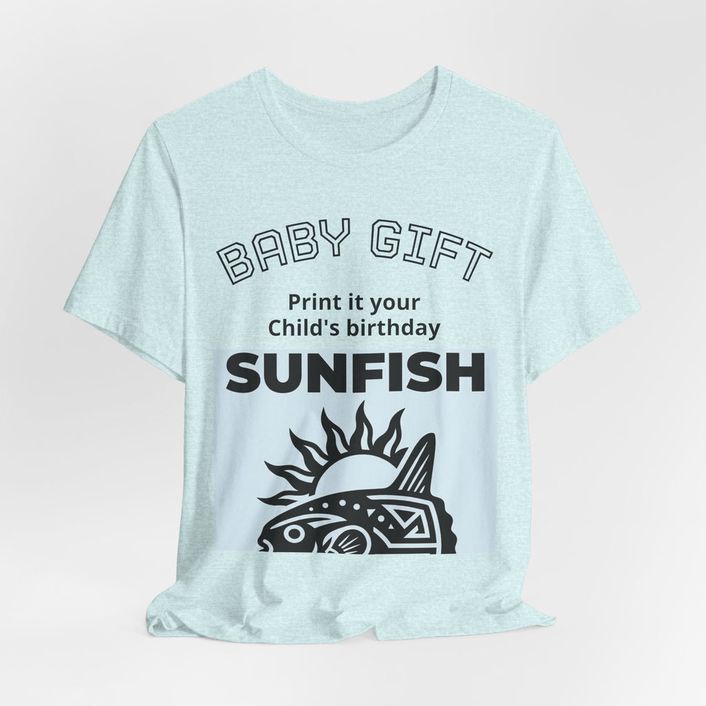 Personalized Baby Birth T-Shirt | Custom Photo, Name & Message | Unique Baby Shower & Birth Gift