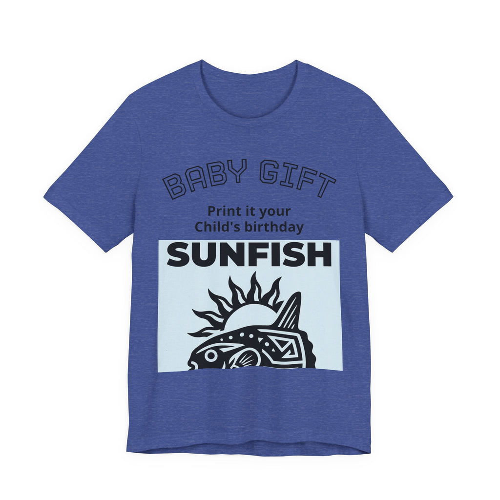 Personalized Baby Birth T-Shirt | Custom Photo, Name & Message | Unique Baby Shower & Birth Gift