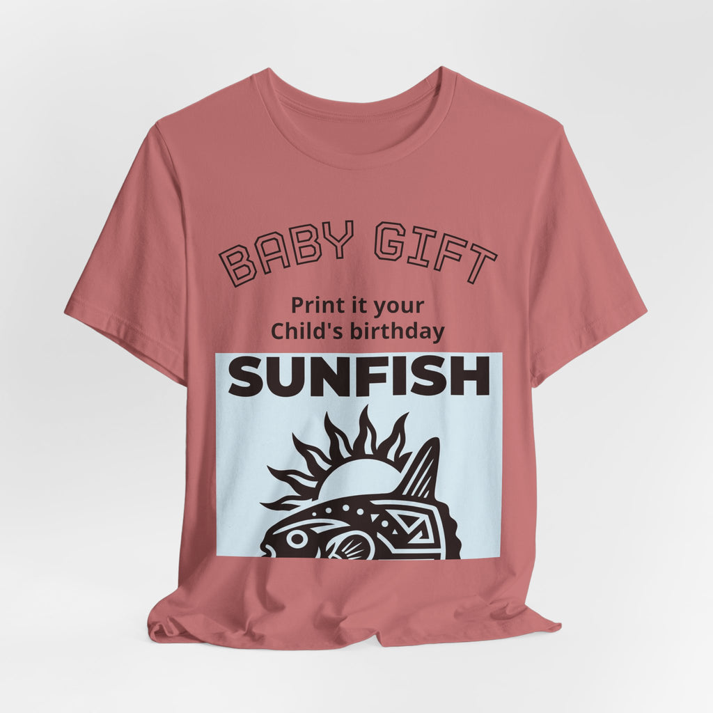 Personalized Baby Birth T-Shirt | Custom Photo, Name & Message | Unique Baby Shower & Birth Gift