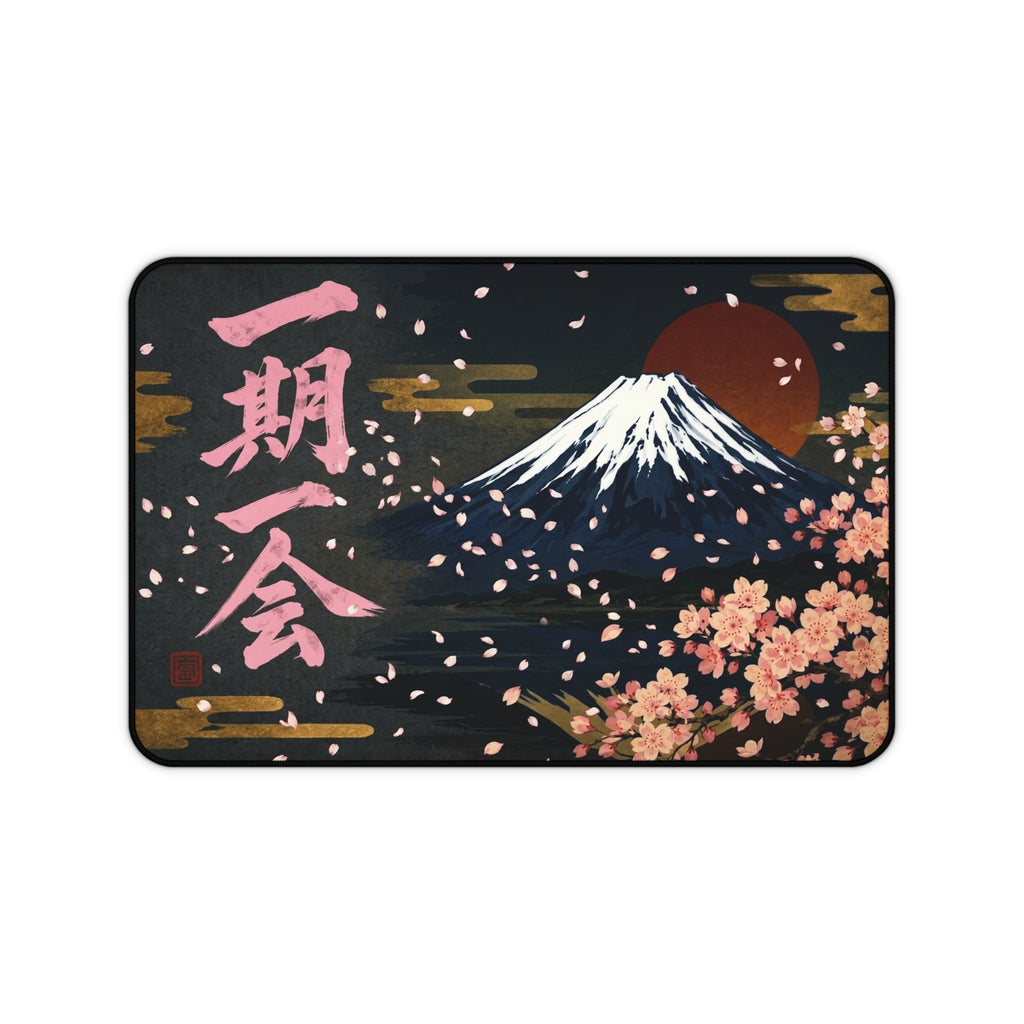 Fuji Mountain & Cherry Blossoms – Ichigo Ichie Desk Mat