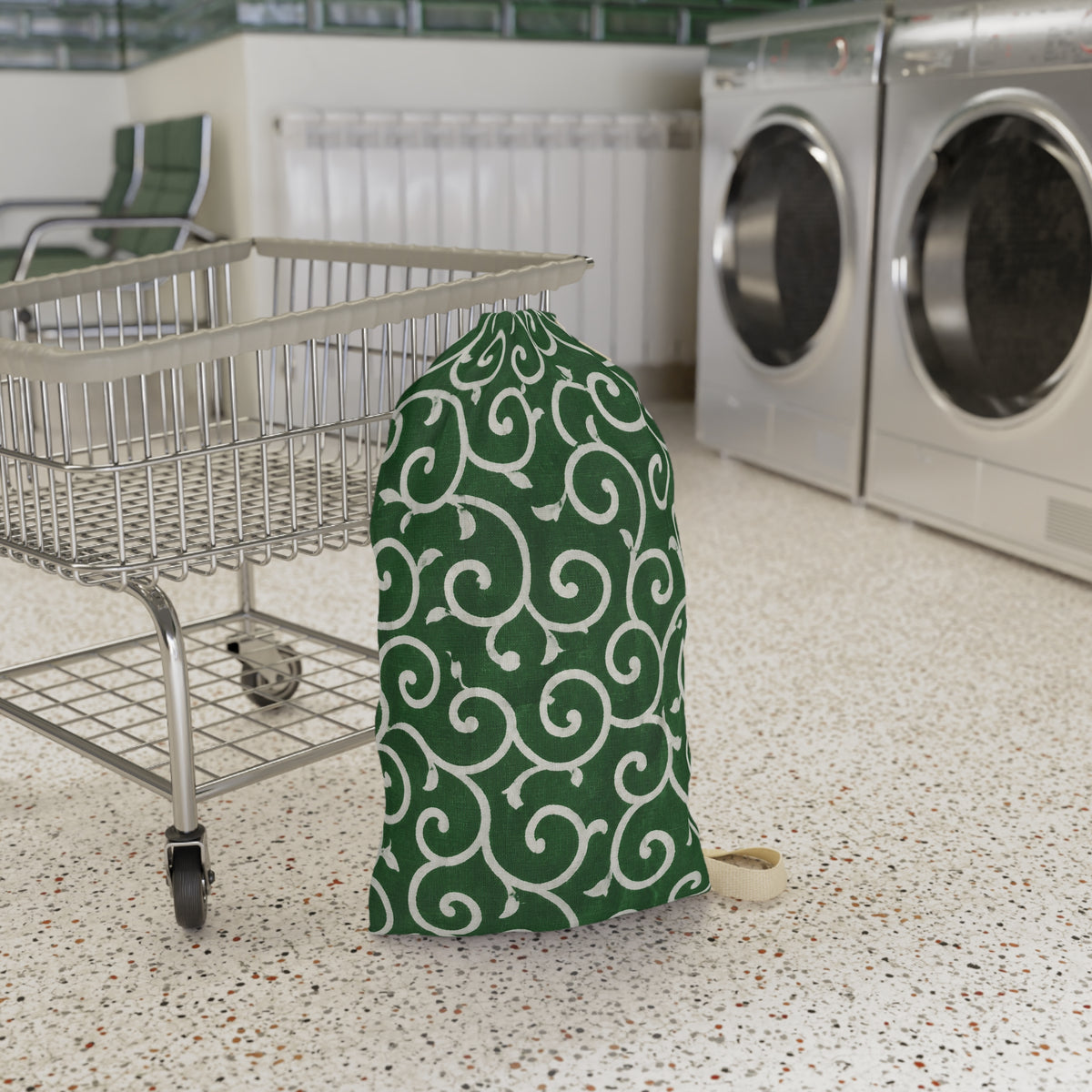 Japanese Karakusa Laundry Bag – Funny Traditional Japanese Thief-Inspired Design