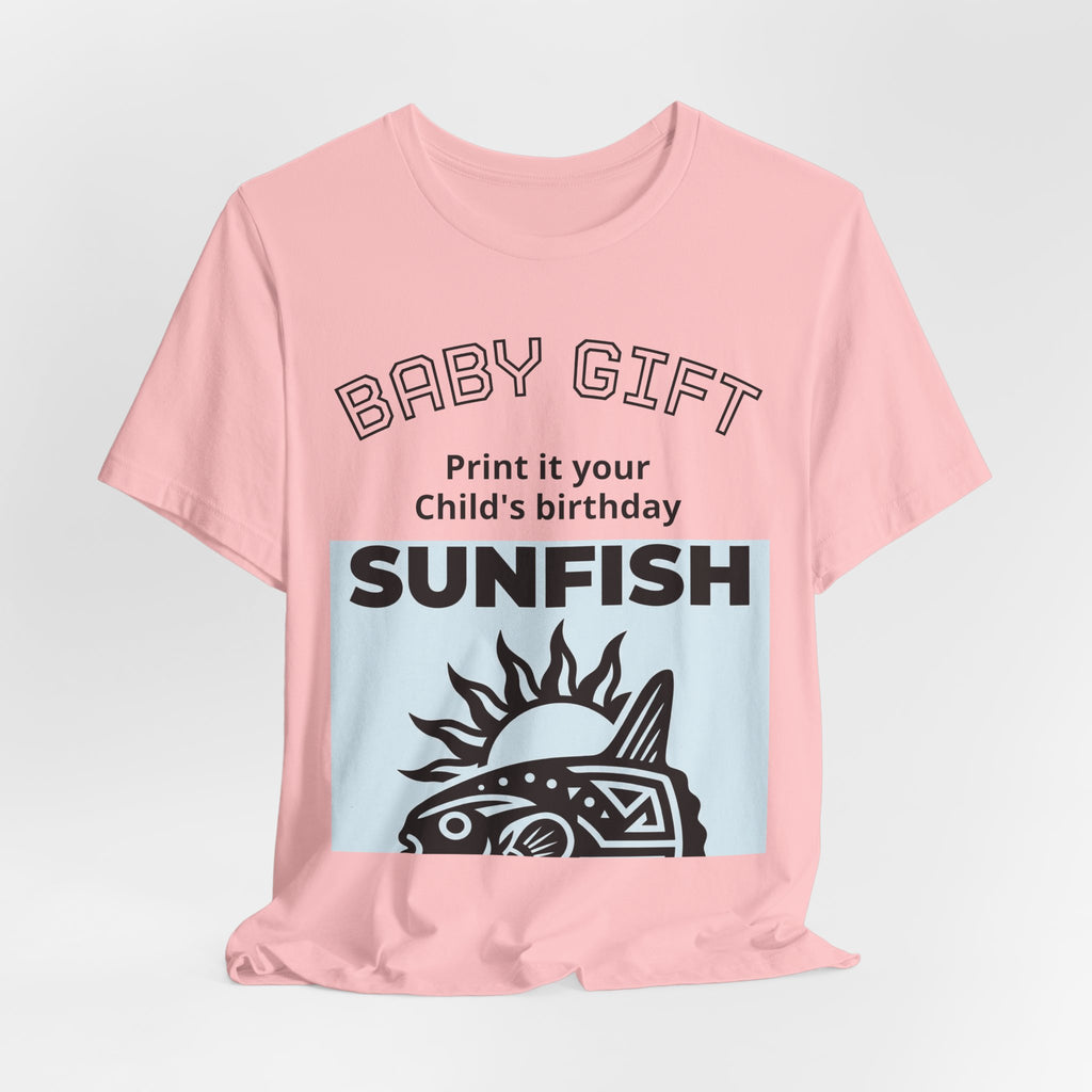 Personalized Baby Birth T-Shirt | Custom Photo, Name & Message | Unique Baby Shower & Birth Gift