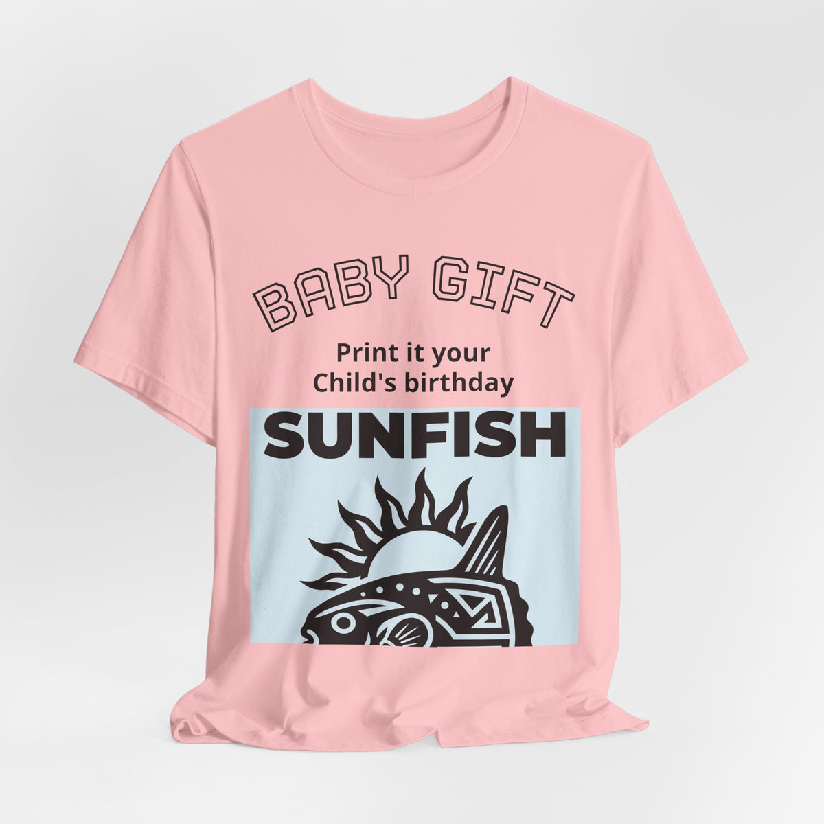 Personalized Baby Birth T-Shirt | Custom Photo, Name & Message | Unique Baby Shower & Birth Gift