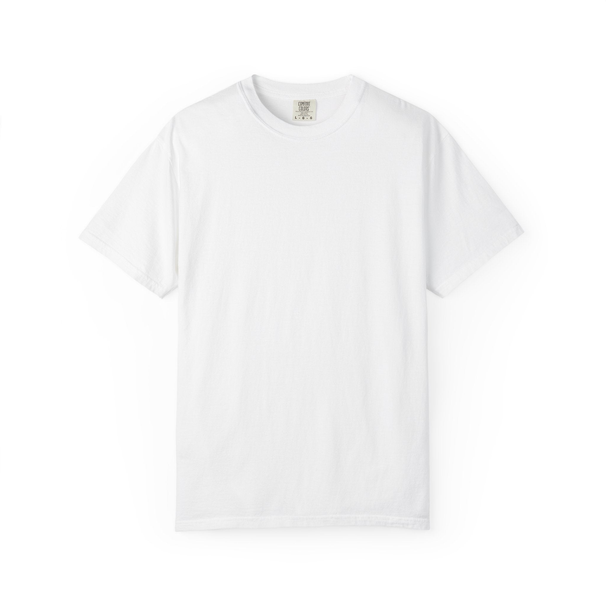 Graphic T-Shirt — Bold Red Kabuki Mask Back Print (JUSTICES)