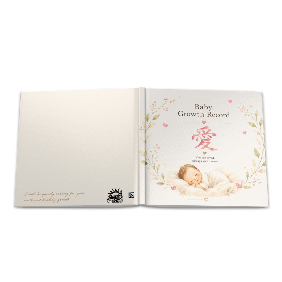 Baby Growth Record – A Baby Memory Book to Capture 1 Year of Growth  Customizable with Hand and Foot Prints & Photos – A Baby Growth Album
