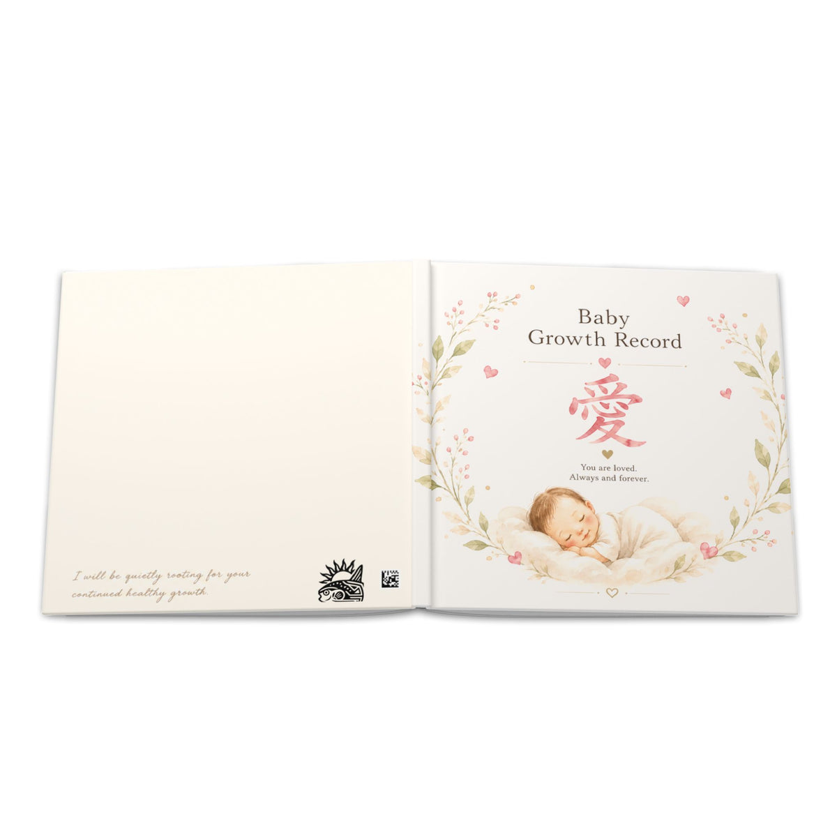 Baby Growth Record – A Baby Memory Book to Capture 1 Year of Growth  Customizable with Hand and Foot Prints & Photos – A Baby Growth Album