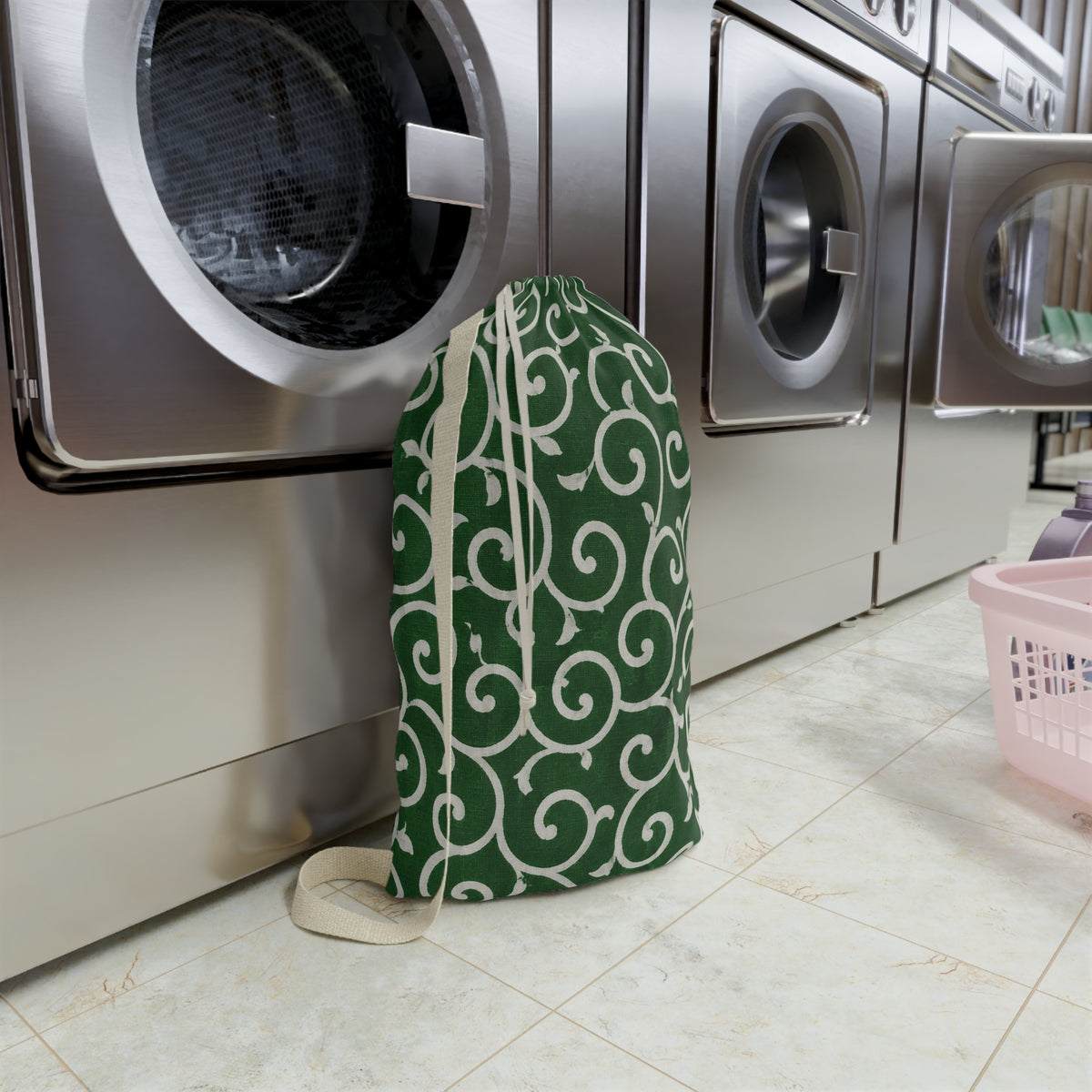 Japanese Karakusa Laundry Bag – Funny Traditional Japanese Thief-Inspired Design