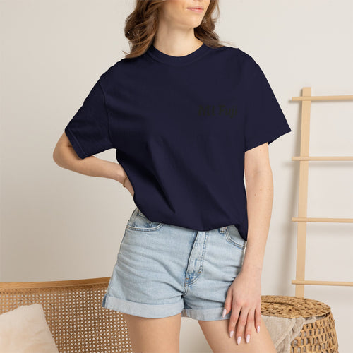 Fuji Calm Design T-Shirt Unisex Garment-Dyed T-shirt